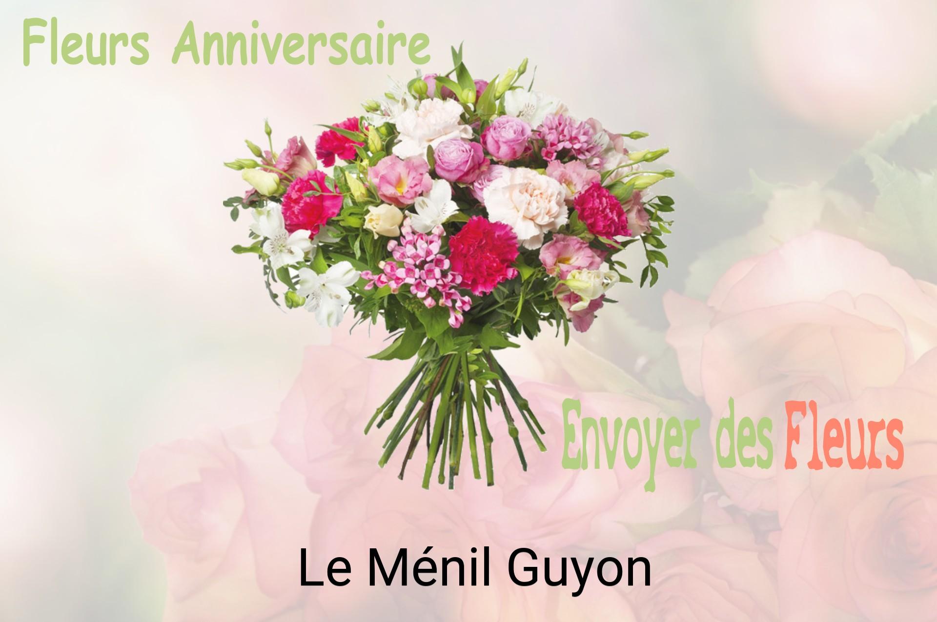 Bouquet de fleurs d’anniversaire livré à Le Ménil-Guyon